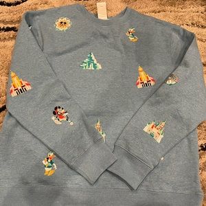 Disney embroidered icon sweatshirt